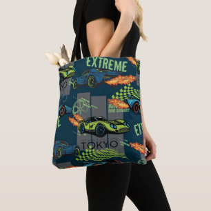 Tokyo Street Racing Pattern Tote Bag