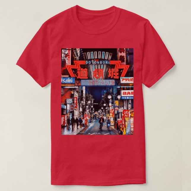 Tokyo Streets 182 T-Shirt (Design Front)