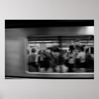 Tokyo Subway - Black and White Photography