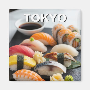 Tokyo Sushi Japanese Cuisine Magnet