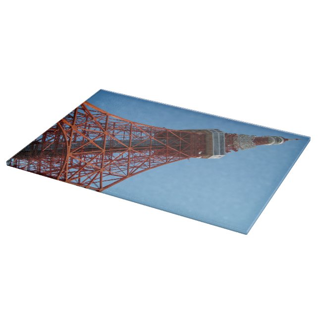Tokyo Tower 東京タワー Cutting Board (Corner)