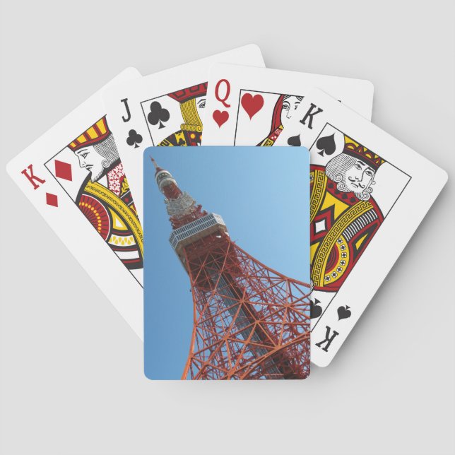 Tokyo Tower 東京タワー Playing Cards (Back)