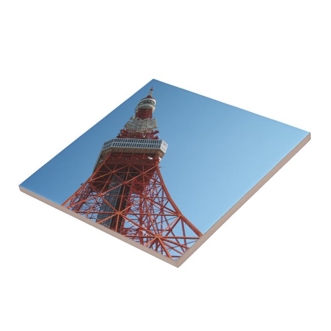 Tokyo Tower 東京タワー Tile (Side)