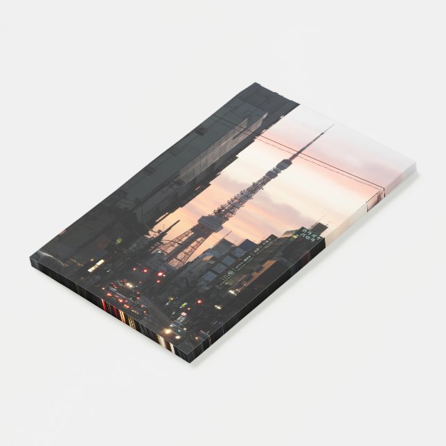Tokyo Tower Sunrise 東京タワー日の出 Post-it Notes (Angled)