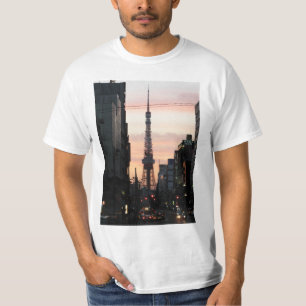 Tokyo Tower Sunrise 東京タワー日の出 T-Shirt