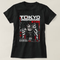 Tokyo Underground Anime Streetwear Shirt, Cyberpun