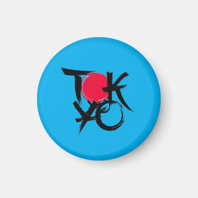 Tokyo Vibes Magnet (Front)
