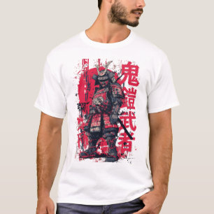 Tokyo Yami – Demon Armor Samurai with Japanese Typ T-Shirt