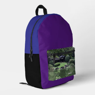 TOKYOGarden Printed Backpack
