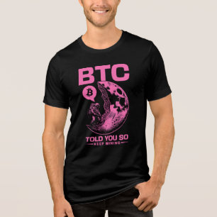 "Told You So" Bitcoin OG HODLer Flex Tri-Blend Shirt