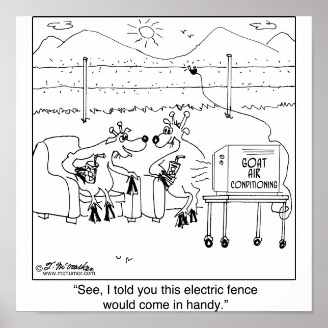 Told You the Electric Fence Would be Handy: Poster (Front)