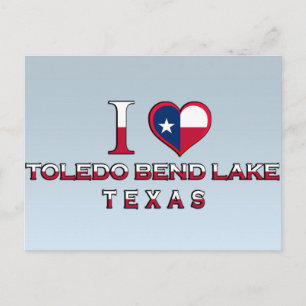 Toledo Bend Lake, Texas Postcard