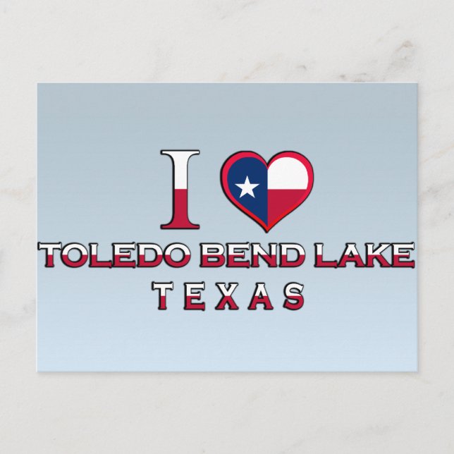Toledo Bend Lake, Texas Postcard (Front)