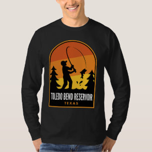 Toledo Bend Reservoir Texas Fishing T-Shirt