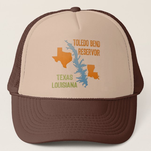 Toledo Bend Reservoir Trucker Hat (Front)