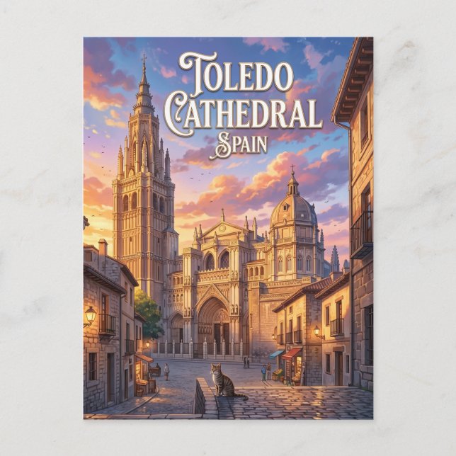 Toledo Cathedral Spain Postcard (Front)