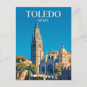 Toledo Cathedral Spain Postcard