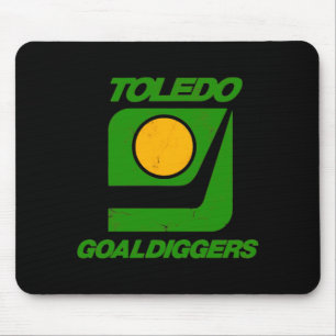 Toledo Goaldiggers 70s80s Hockey Team  Mouse Mat
