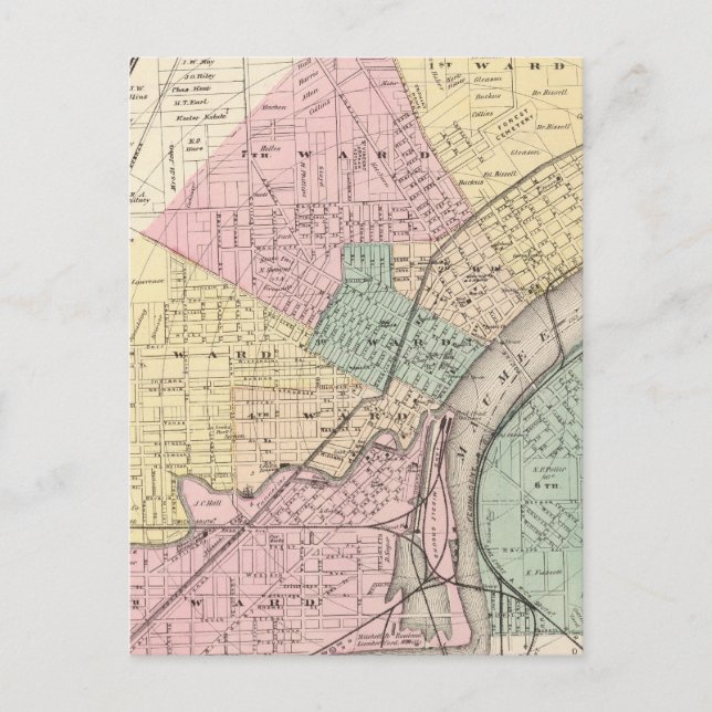 Toledo, Ohio 2 Postcard (Front)