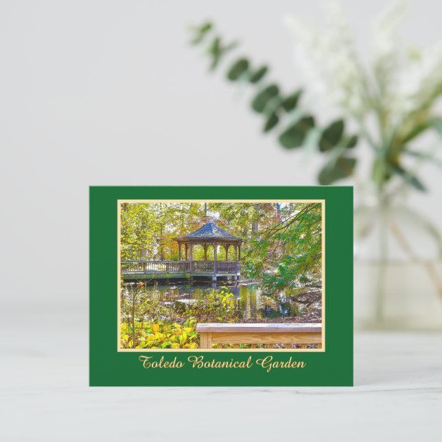 Toledo (Ohio) Botanical Garden Postcard (Standing Front)