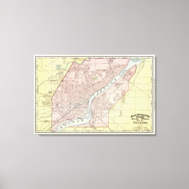 Toledo, Ohio Canvas Print (Front)