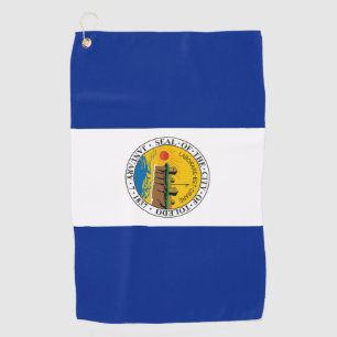 Toledo (Ohio) city flag Golf Towel