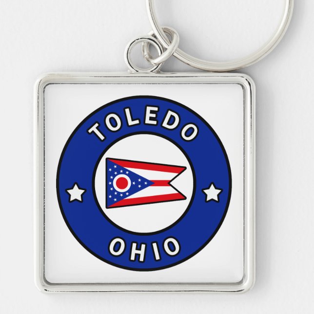 Toledo Ohio Key Ring (Front)