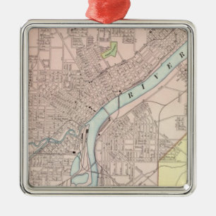 Toledo, Ohio Metal Tree Decoration