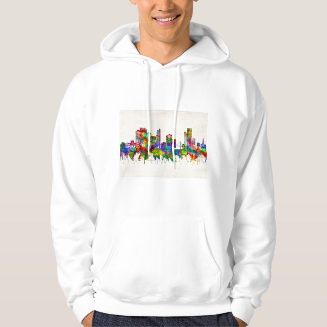 Toledo Ohio Skyline Hoodie (Front)