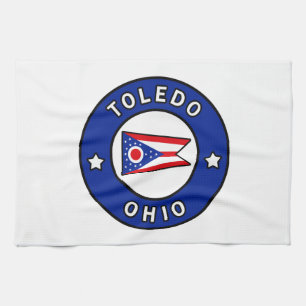 Toledo Ohio Tea Towel