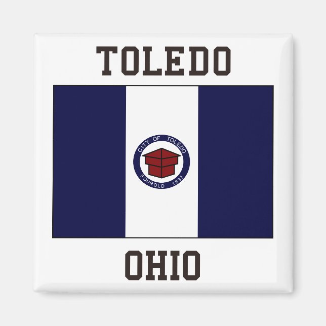 Toledo, Ohio USA Magnet (Front)