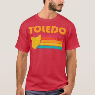 Toledo Ohio Vintage Distressed Souvenir T-Shirt