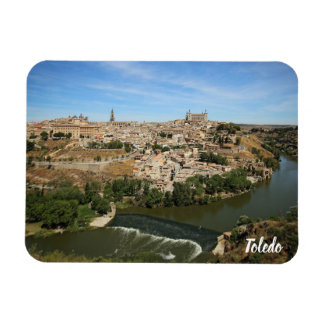 Toledo panorama magnet