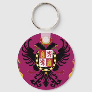 Toledo (Spain) Flag Key Ring