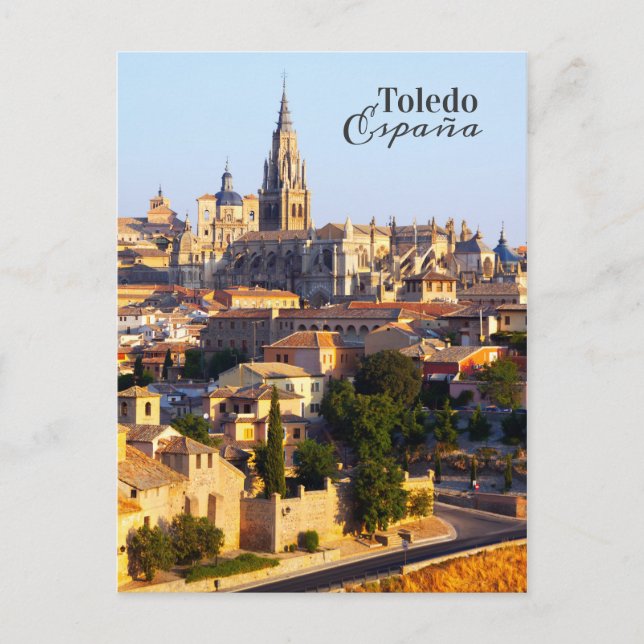 Toledo Spain postcard 1 (Front)