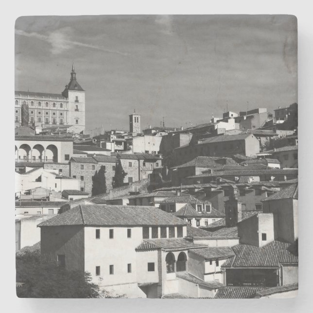Toledo, Spain Stone Coaster (Front)