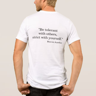 Tolerance with others Tri-Blend shirt