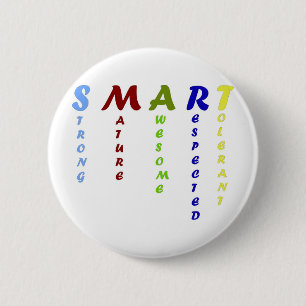 Tolerant 6 Cm Round Badge