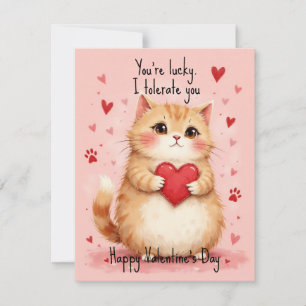 💘🐈Tolerantly Yours Holiday Card