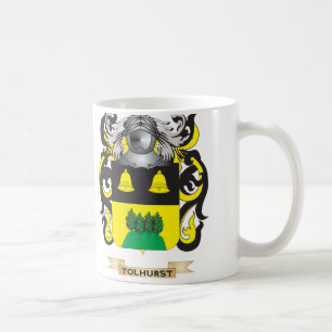 Tolhurst Family Crest (Coat of Arms) Coffee Mug