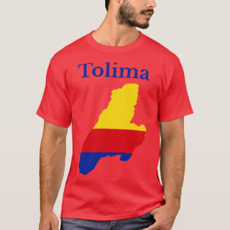 Tolima Department Map Colombia T-Shirt