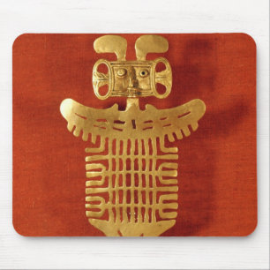 Tolima ornament in the form of a human-headed mouse mat