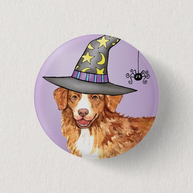 Toller Witch 3 Cm Round Badge (Front)