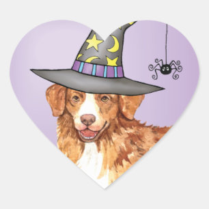 Toller Witch Heart Sticker
