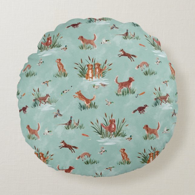 TOLLERS ROUND CUSHION (Front)