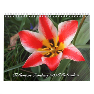 Tollerton Gardens 2016 Calendar