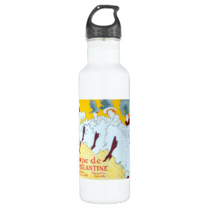 Tolouse Lautrec Dancing Girls Yellow 710 Ml Water Bottle