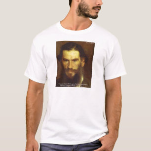 Tolstoy "Change Yourself" Wisdom Quote Gifts & Tee