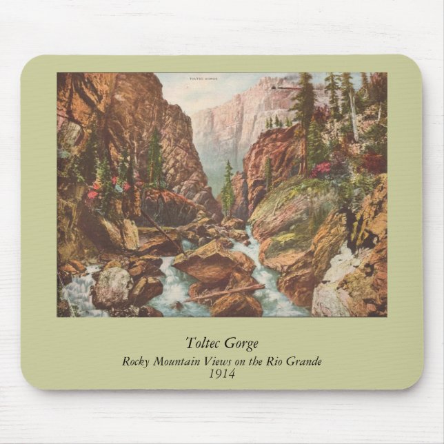 Toltec Gorge Mouse Mat (Front)