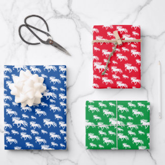 Tölter stove - gift wrapping 3 colors paper sheet